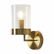 Бра Freya Clip FR5426WL-01BS цвет плафона/подвески Прозрачный, цвет арматуры Латунь-2