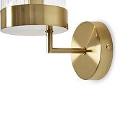 Бра Freya Clip FR5426WL-01BS цвет плафона/подвески Прозрачный, цвет арматуры Латунь-5