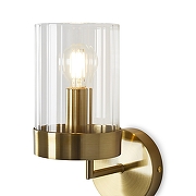 Бра Freya Clip FR5426WL-01BS цвет плафона/подвески Прозрачный, цвет арматуры Латунь-6