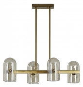 Светильник на штанге Freya Firefly FR5427PL-04BS цвет плафона/подвески Оранжевый, цвет арматуры Латунь