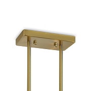 Светильник на штанге Freya Firefly FR5427PL-04BS цвет плафона/подвески Оранжевый, цвет арматуры Латунь-3