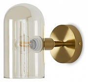 Бра Freya Firefly FR5427WL-01BS цвет плафона/подвески Оранжевый, цвет арматуры Латунь