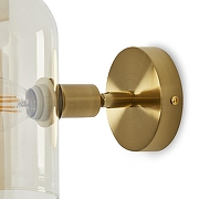 Бра Freya Firefly FR5427WL-01BS цвет плафона/подвески Оранжевый, цвет арматуры Латунь-3