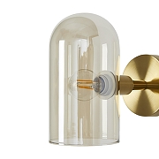 Бра Freya Firefly FR5427WL-01BS цвет плафона/подвески Оранжевый, цвет арматуры Латунь-4