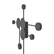 Накладной светильник Freya Wonder FR5440WL-L17B цвет плафона/подвески Черный, цвет арматуры Черный-4