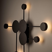 Накладной светильник Freya Wonder FR5440WL-L17B цвет плафона/подвески Черный, цвет арматуры Черный-6