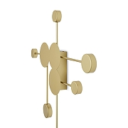 Накладной светильник Freya Wonder FR5440WL-L18G цвет плафона/подвески Золото, цвет арматуры Золото-4