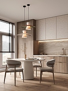 Подвесной светильник Freya Fly FR5489PL-01BG цвет плафона/подвески Бежевый, цвет арматуры Черный-6