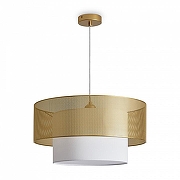Подвесной светильник Freya Lattice FR5528PL-01BS цвет плафона/подвески Белый, Латунь, цвет арматуры Латунь-1