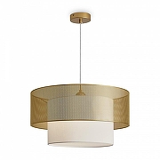 Подвесной светильник Freya Lattice FR5528PL-01BS цвет плафона/подвески Белый, Латунь, цвет арматуры Латунь-3