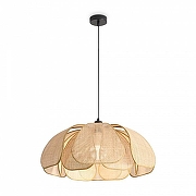 Подвесной светильник Freya Cocoon FR5529PL-01B цвет плафона/подвески Бежевый, цвет арматуры Черный-1