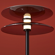 Торшер Freya Tower FR5537FL-L7B цвет плафона/подвески Светло-серый, цвет арматуры Черный-10