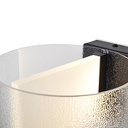 Бра Freya Ice FR5541WL-L5B цвет плафона/подвески Прозрачный, цвет арматуры Черный-4