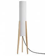 Торшер Freya Bliss FR5543FL-01T цвет плафона/подвески Белый, цвет арматуры Коричневый