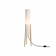 Торшер Freya Bliss FR5543FL-01T цвет плафона/подвески Белый, цвет арматуры Коричневый-1