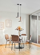 Подвесной светильник Freya Lotus FR5551PL-01M1 цвет плафона/подвески Белый, цвет арматуры Черный-6