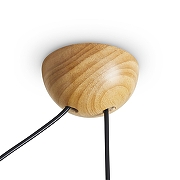 Подвесной светильник Freya Umbra FR5554CL-01T цвет плафона/подвески Белый, цвет арматуры Коричневый-6