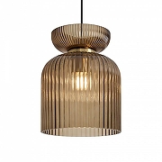 Подвесной светильник Freya Layla FR5558PL-01BR цвет плафона/подвески Коричневый, цвет арматуры Черный-6