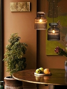 Подвесной светильник Freya Layla FR5558PL-01SM цвет плафона/подвески Светло-серый, цвет арматуры Черный-8