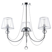 Люстра на штанге Freya Beverly FR5661-PL-03-CH цвет хром