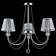 Люстра на штанге Freya Beverly FR5661-PL-03-CH цвет хром-1