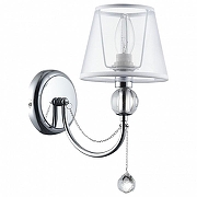 Бра Freya Beverly FR5661-WL-01-CH цвет плафона/подвески Прозрачный, цвет арматуры Хром