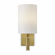 Бра с подсветкой Freya Cozy FR6170WL-01BS цвет плафона/подвески Белый, цвет арматуры Латунь-1