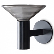 Бра Freya Lake FR6179WL-L6B цвет плафона/подвески Светло-серый, цвет арматуры Черный