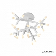 Люстра iLedex Savage FS-017-X25 WH цвет плафона/подвески Белый, цвет арматуры Белый-2
