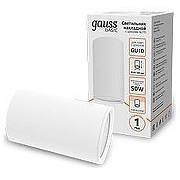 Накладной светильник Gauss Basic HD060 цвет плафона/подвески Белый, цвет арматуры Белый