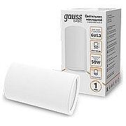 Накладной светильник Gauss Basic HD062 цвет плафона/подвески Белый, цвет арматуры Белый