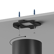 Накладной светильник Hesby Lighting Essence HSBL_0108 цвет плафона/подвески Черный, цвет арматуры Черный-5