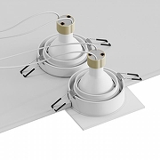 Встраиваемый светильник Hesby Lighting Eclipse HSBL_0111 цвет Белый-2