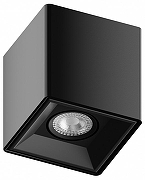 Накладной светильник Hesby Lighting Flux HSBL_0120 цвет плафона/подвески Черный, цвет арматуры Черный