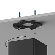 Накладной светильник Hesby Lighting Flux HSBL_0120 цвет плафона/подвески Черный, цвет арматуры Черный-5