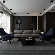 Накладной светильник Hesby Lighting Flux HSBL_0120 цвет плафона/подвески Черный, цвет арматуры Черный-6