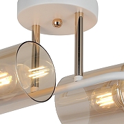Светильник на штанге ILLUMICO Bice IL8148-4COU-79 WH GD Bice цвет плафона/подвески Тонированный, цвет арматуры Белый, Золото-2
