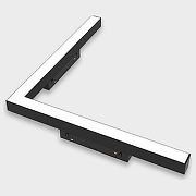 Накладной светильник Italline Atom IT012-5044 black 3000K цвет плафона/подвески Белый, Черный, цвет арматуры Черный