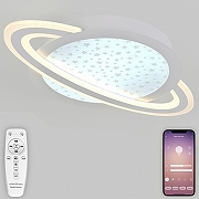 Накладной светильник Natali Kovaltseva Planet INNOVATION STYLE 83130 цвет плафона/подвески Белый, Прозрачный, цвет арматуры Белый-4