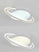 Накладной светильник Natali Kovaltseva Planet INNOVATION STYLE 83130 цвет плафона/подвески Белый, Прозрачный, цвет арматуры Белый-5