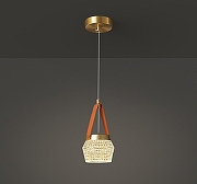 Подвесной светильник Inodesign Coral INO_Coral 44.1320 цвет плафона/подвески Прозрачный, цвет арматуры Латунь-1