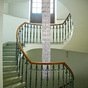 Люстра на штанге Arti Lampadari Lazio Lazio E 1.9.25.501 G цвет плафона/подвески Прозрачный, цвет арматуры Золото-4