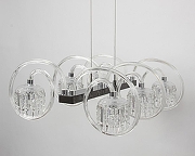 Люстра Manne Elsa L.4306-8BL цвет плафона/подвески Прозрачный, цвет арматуры Хром-4