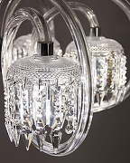 Люстра Manne Elsa L.4306-8BL цвет плафона/подвески Прозрачный, цвет арматуры Хром-5