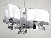 Люстра Manne Elsa L.4307-6CH цвет плафона/подвески Белый, цвет арматуры Хром-1