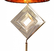 Торшер LUMINA DECO Fabi LDF 5529 F.GD+BK цвет плафона/подвески Золото, Черный, цвет арматуры Золото-2