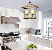 Подвесной светильник LUMINA DECO Atlanta LDP 1222-2 MD цвет плафона/подвески Оранжевый, цвет арматуры Бронза-2