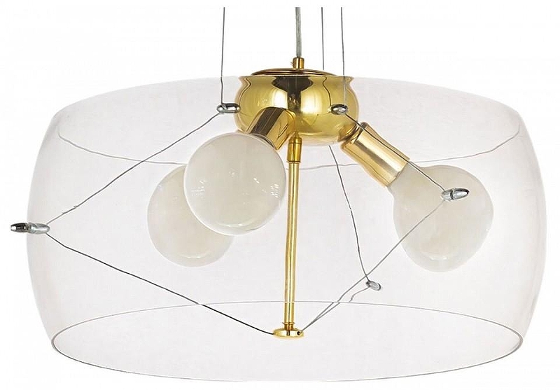 Подвесной светильник LUMINA DECO Globo LDP 6018-500 PR+F.GD 