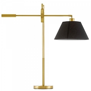 Настольная лампа LUMINA DECO 1124 LDT 1124 MD+BK цвет плафона/подвески Черный, цвет арматуры Латунь-3