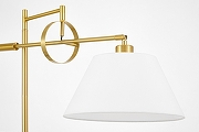Настольная лампа LUMINA DECO 1124 LDT 1124 MD+WT цвет плафона/подвески Белый, цвет арматуры Латунь-4